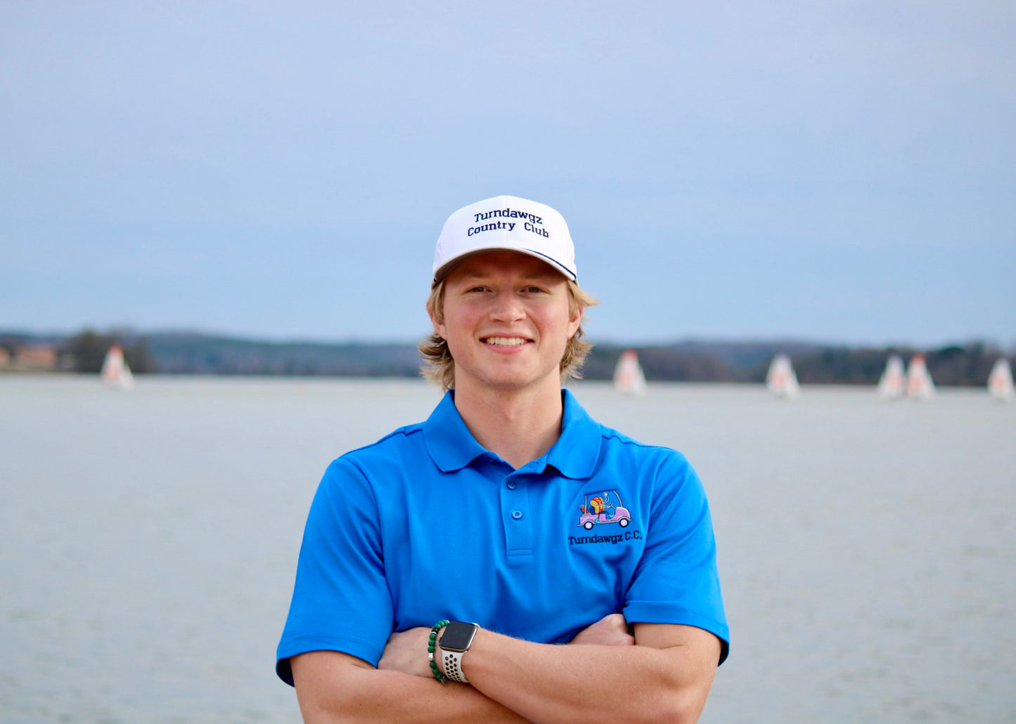 Pebble Beach Blue Polo